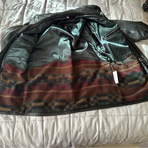 Vintage Peter Millar Crown Sport Leather Jacket Size 40 - Picture 6 of 12